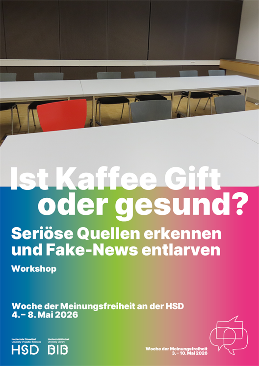 Woche der Meinungsfreiheit: Workshop - Ist Kaffee Gift oder gesund?
