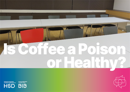 Woche der Meinungsfreiheit - Workshop Ist Kaffee Gift oder gesund - Illustration