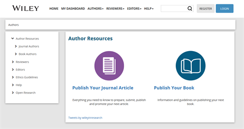 Wiley Online Publication - Screenshot